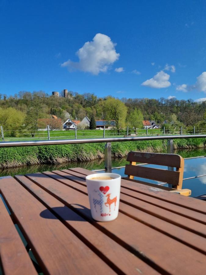 Ferienhaus Diemelaue Mit Klimaanlage Bad Karlshafen Eksteriør billede